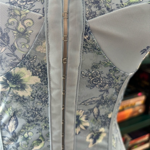 NWOT free people intimately night rhythm printed bodysuit - Picture 7 of 7